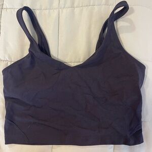 lululemon athletica Black V‑Neck Light Support Bralette